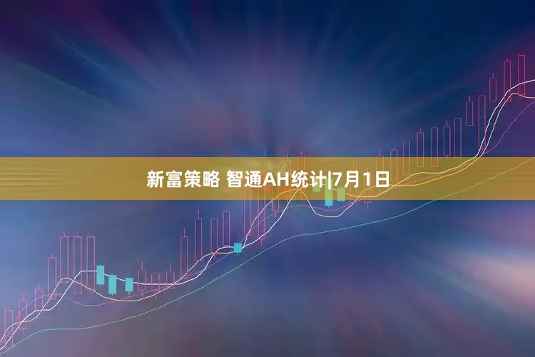 新富策略 智通AH统计|7月1日