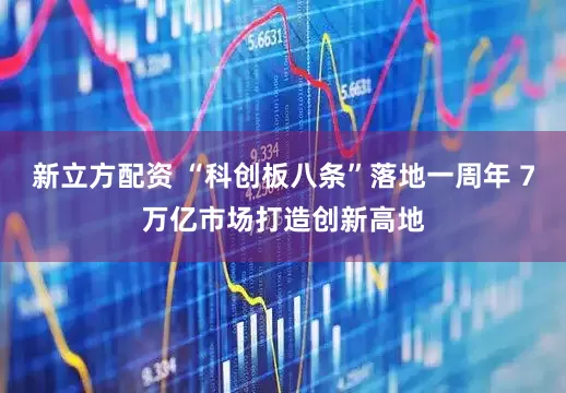 新立方配资 “科创板八条”落地一周年 7万亿市场打造创新高地